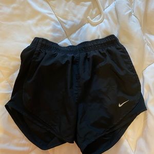 Nike all black dri-fit tempo shorts